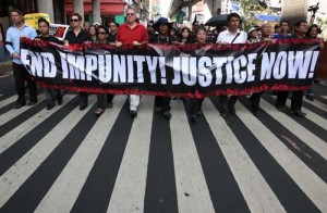  Rallying for the victims of the Ampatuan massacre Source: IFJ Asia-Pacific