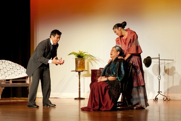 A scene from the play. Photo by Craig Peihopa